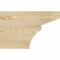 Ekena Millwork Monterey Rough Sawn Rafter Tail, Douglas Fir, 4"W x 10"H x 16"L RFT04X10X16MON00RDF - alternate 3